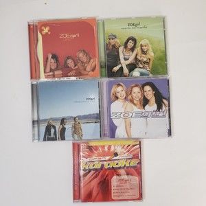 5 Zoe Girl CDs Y2K Christian Music Karaoke, Life, Room to Breathe, Diff Free